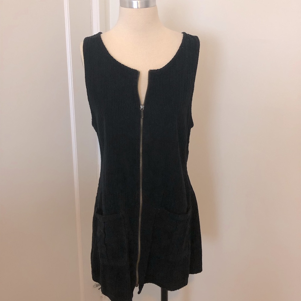 Corduroy tunic dress